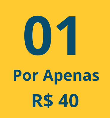 01 por apenas